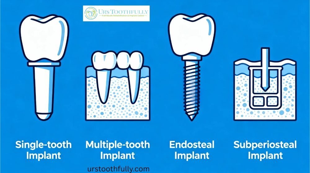 Types of dental Implants: You need to know!